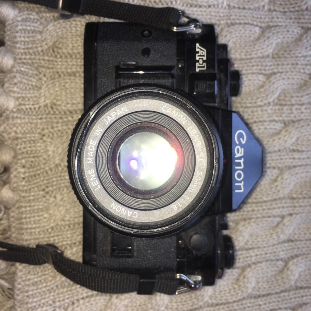 Canon a-1 camera